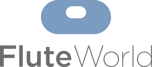 Flute World Logo - Vertical